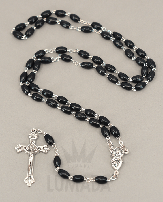 Picture of WOODEN ROSARY BLACK RL105N