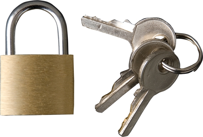 Bild von Brass Padlock 20 mm