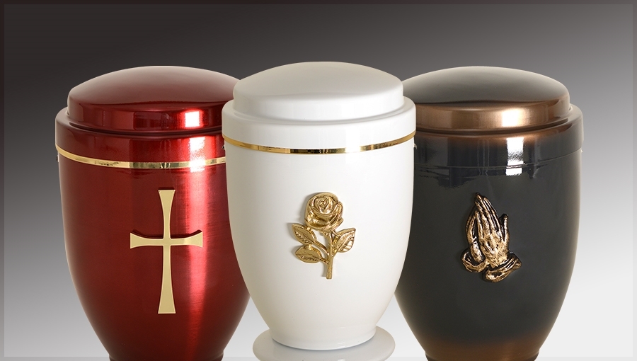 Afbeelding voor categorie Metalen urnen