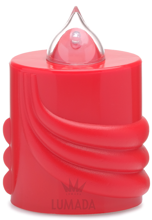 Bild von KERZE LUMADA VDS300 ROT (RO/FLACK.)  - SKU: VDS300R-1